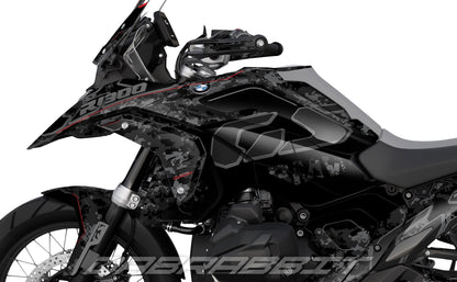 Kit Grafiche Adesivi Carene - BMW R1300GS (2024~) - (CMD-BB)