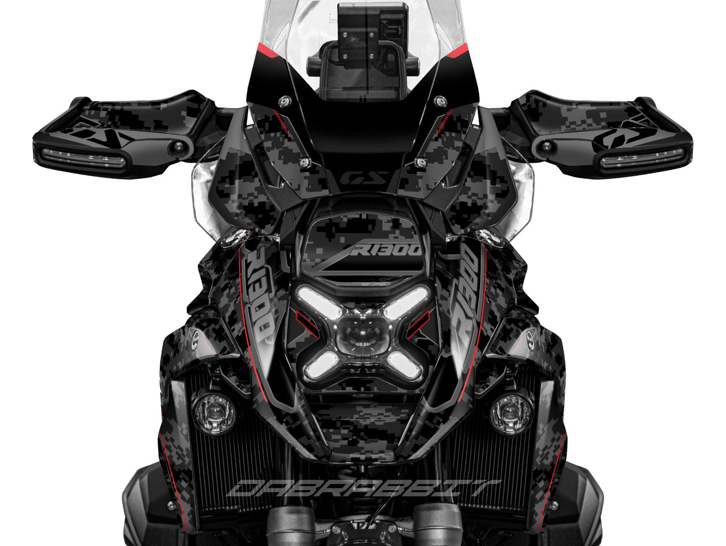 Kit Grafiche Adesivi Carene - BMW R1300GS (2024~) - (CMD-BB)