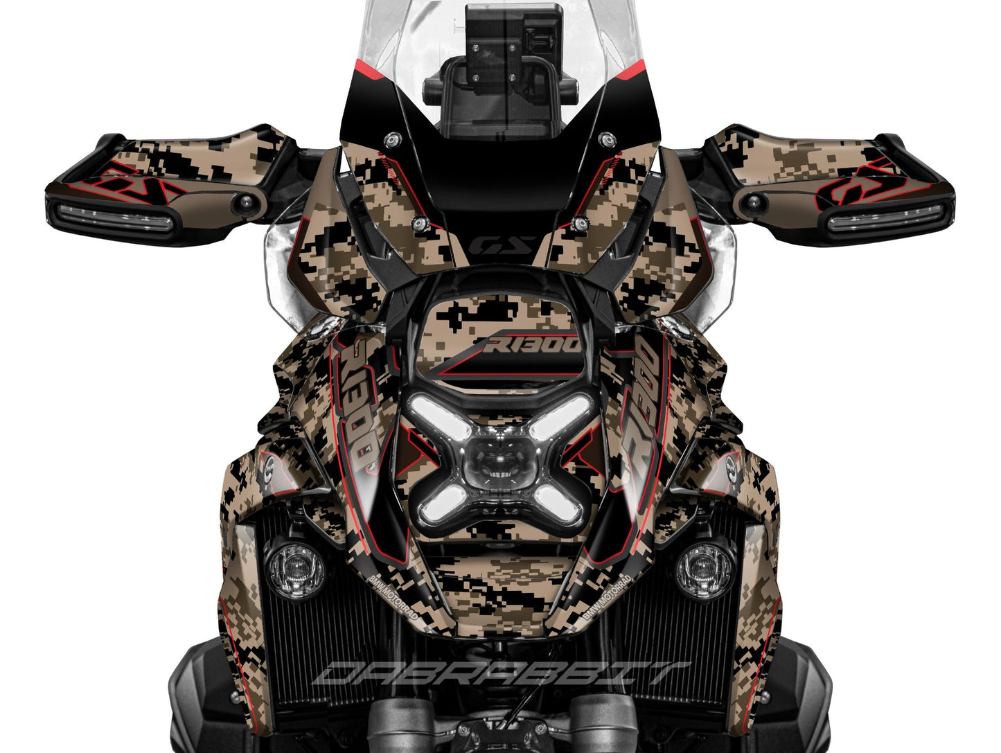 Kit Grafiche Adesivi Carene - BMW R1300GS (2024~) - (CMD-D)