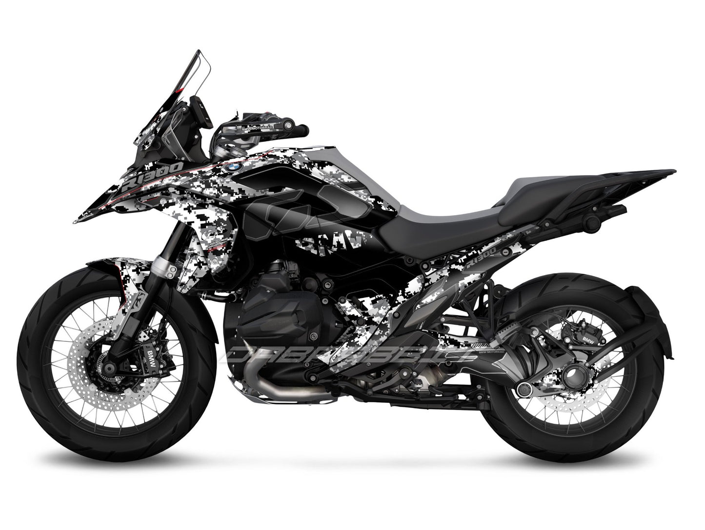 Kit Grafiche Adesivi Carene - BMW R1300GS (2024~) - (CMD-WB)