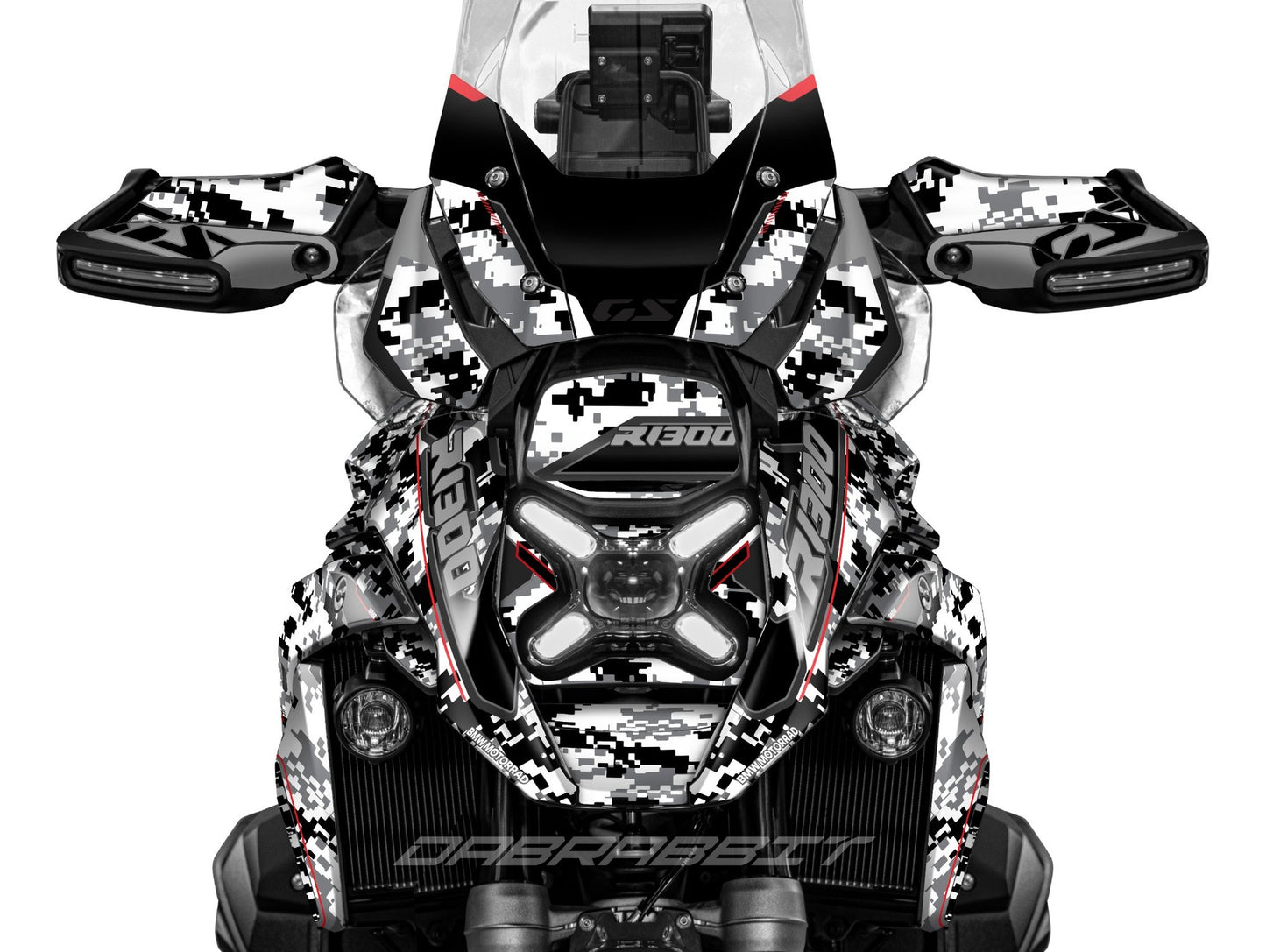 Kit Grafiche Adesivi Carene - BMW R1300GS (2024~) - (CMD-WB)