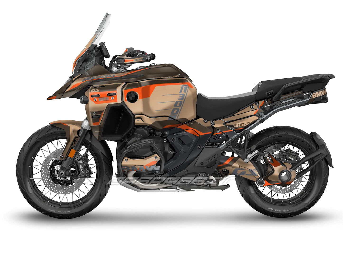 Kit Grafiche Adesivi Carene - BMW R1300GS ADV (2024~) - (TRP-DO)