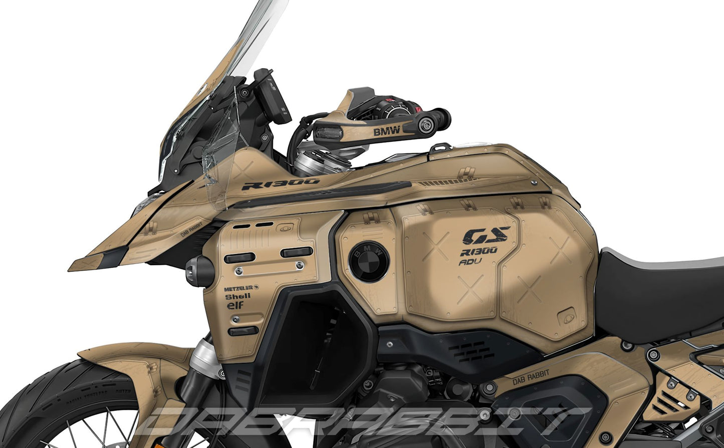 Kit Grafiche Adesivi Carene - BMW R1300GS ADV (2024~) - (TNK-D)