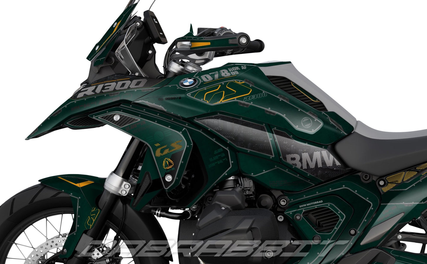 Kit Grafiche Adesivi Carene - BMW R1300GS (2024~) - (F15K-GR)