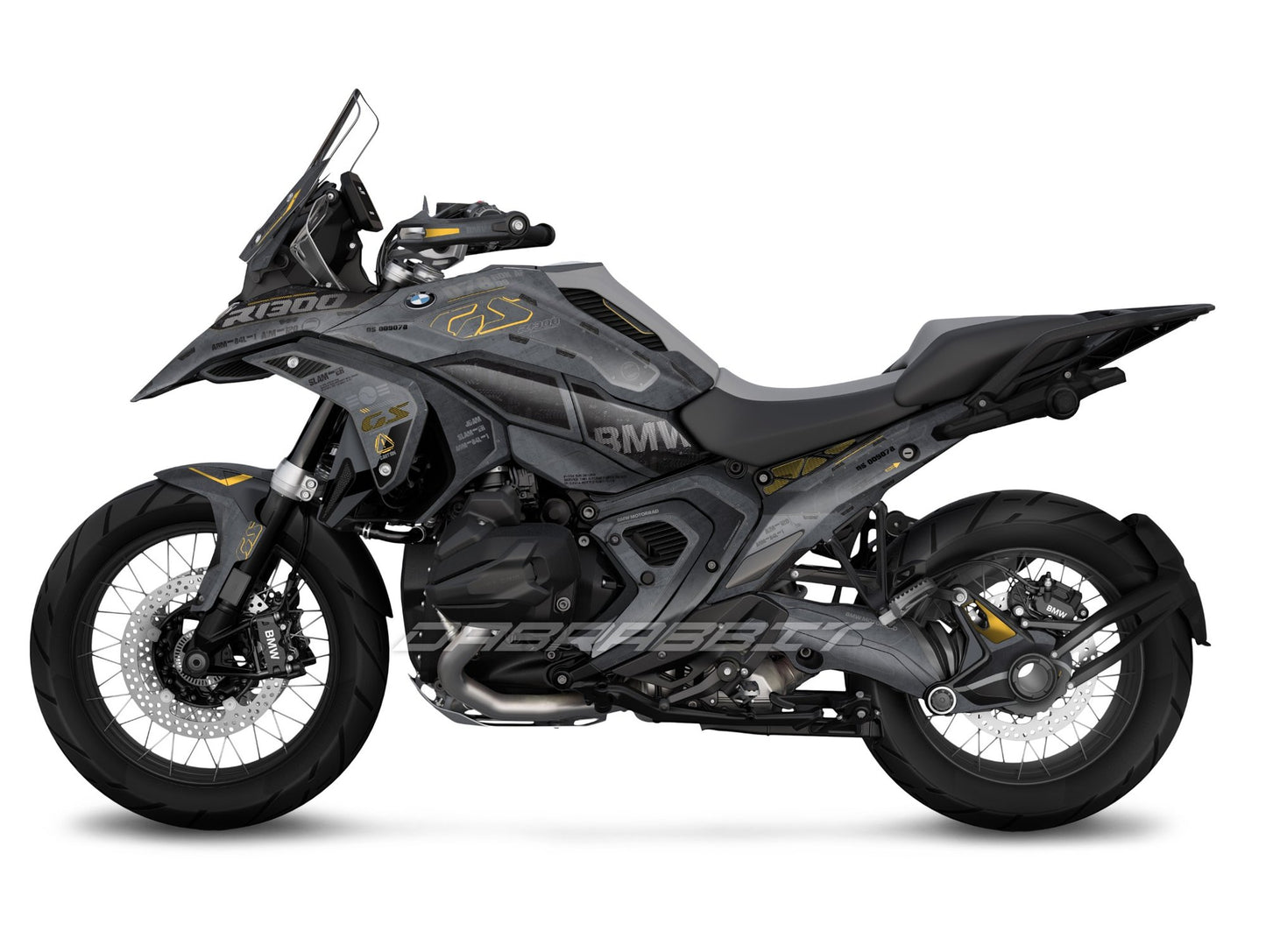 Fairing Graphics Kit - BMW R1300GS (2024~) - (F15K-GY)