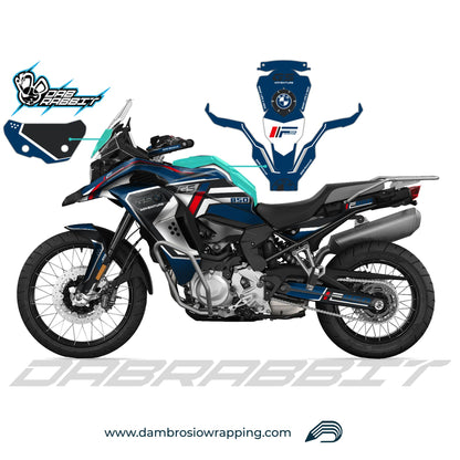 Kit Grafiche Adesivi Carene - BMW F850GS ADV - (MD-BLW)