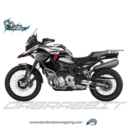 Kit Grafiche Adesivi Carene - BMW F850GS ADV - (MD-WG)