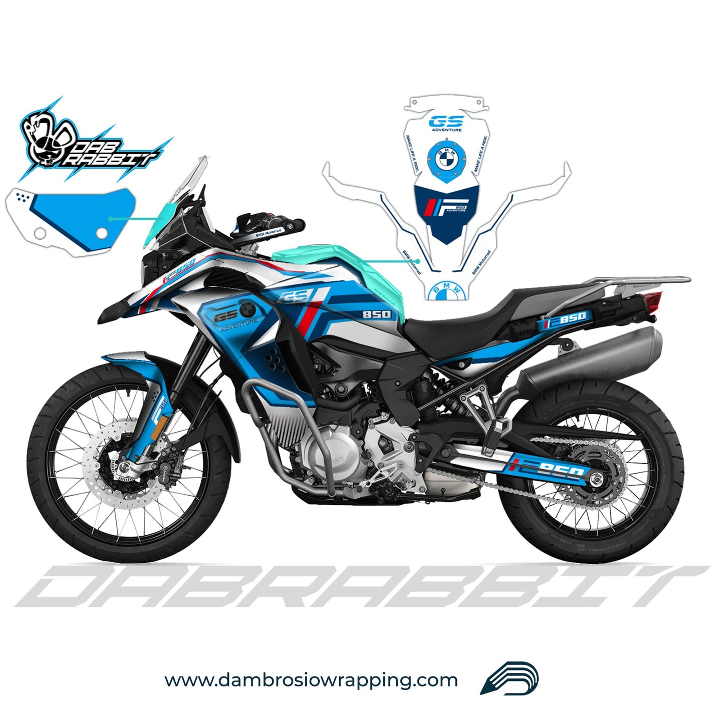 Fairing Graphics Kit - BMW F850GS ADV - (MD-WSK)