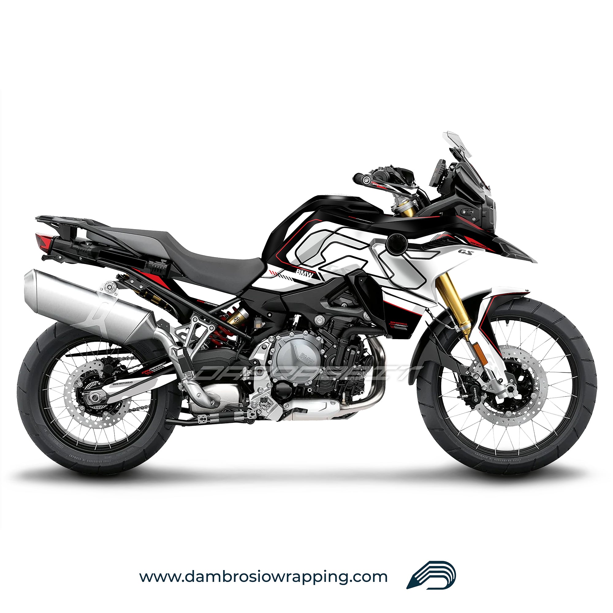 Fairing Graphics Kit - BMW F850GS/F750/F800GS (2017~) - (BL-WB ...