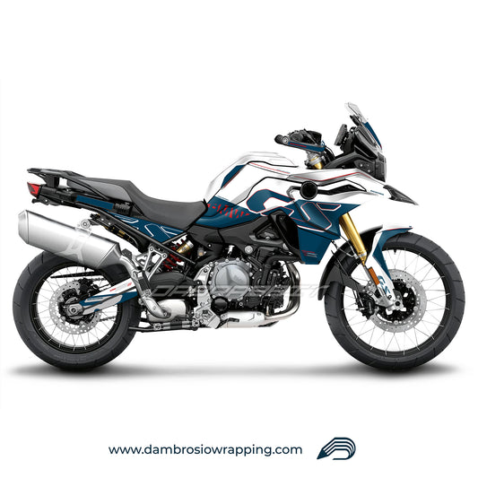 Kit Grafiche Adesivi Carene - BMW F850GS/F750/F800GS (2017~) - (TH-NW)