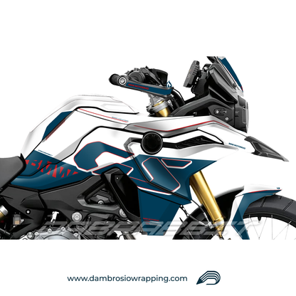 Fairing Graphics Kit - BMW F850GS/F750/F800GS (2017~) - (TH-NW)
