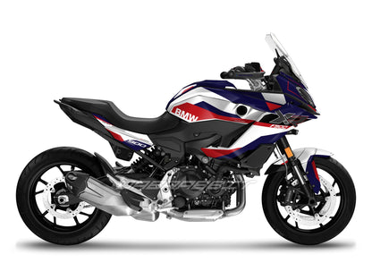 Fairing Graphics Kit - BMW F900XR (2020~) - (HF-WBL)