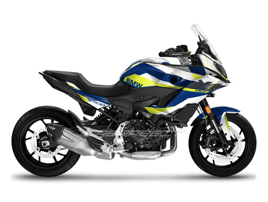 Kit Grafiche Adesivi Carene - BMW F900XR (2020~) - (HF-WBY)