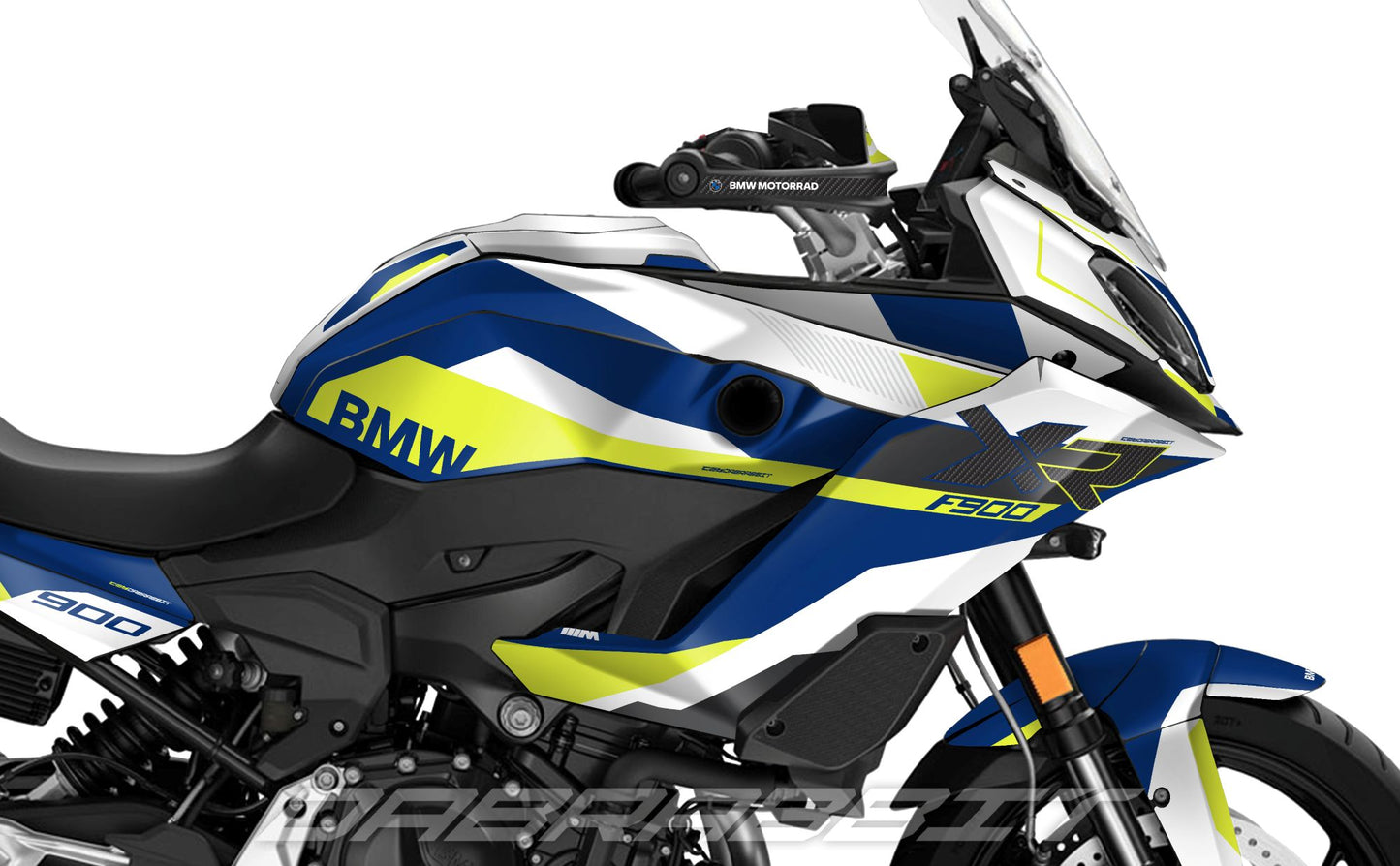 Fairing Graphics Kit - BMW F900XR (2020~) - (HF-WBY)