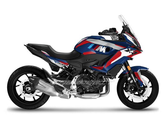Kit Grafiche Adesivi Carene - BMW F900XR (2020~) - (MC-BL)