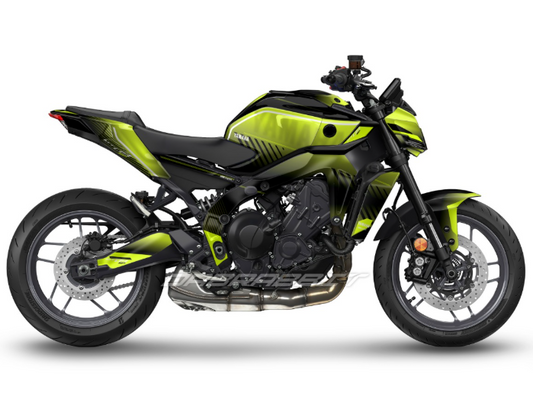 Kit Grafiche Adesivi Carene - Yamaha MT-09 / FZ-09 (2025) - (MGR-FY)