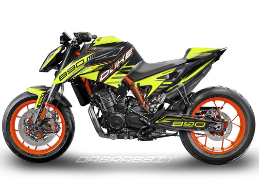 Kit Grafiche Adesivi Carene - KTM 790 / 890 DUKE - (SC-FY)