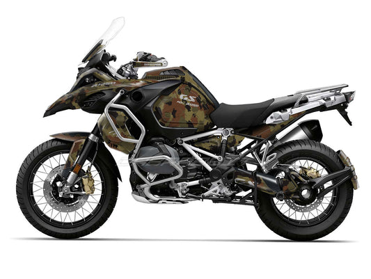 Kit Grafiche Adesivi Carene - BMW R1200/R1250GS ADV - Adventure (2014~2025) - (TNK-GM)