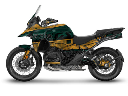 Kit Grafiche Adesivi Carene - BMW R1300GS ADV (2024~) - (CHKR-GR)