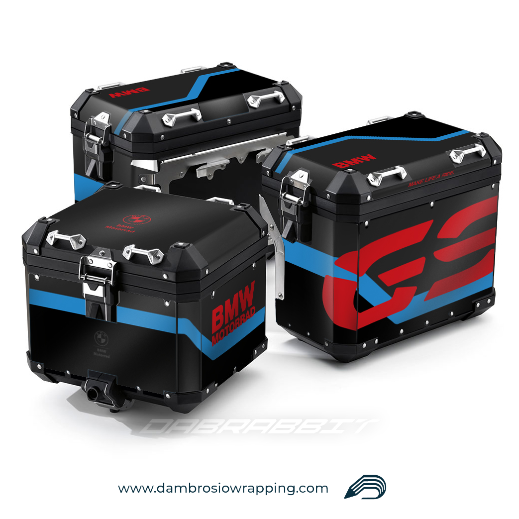 Kit Adesivi Borse / Valigie Box - BMW R 1250 1200 GS (BGS-BRL)