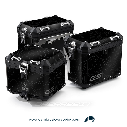 Kit Adesivi Borse / Valigie Box - BMW R 1250 1200 GS (CL-BB)