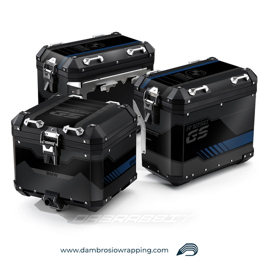 Kit Adesivi Borse / Valigie Box - BMW R 1250 1200 GS (MC-GBL)