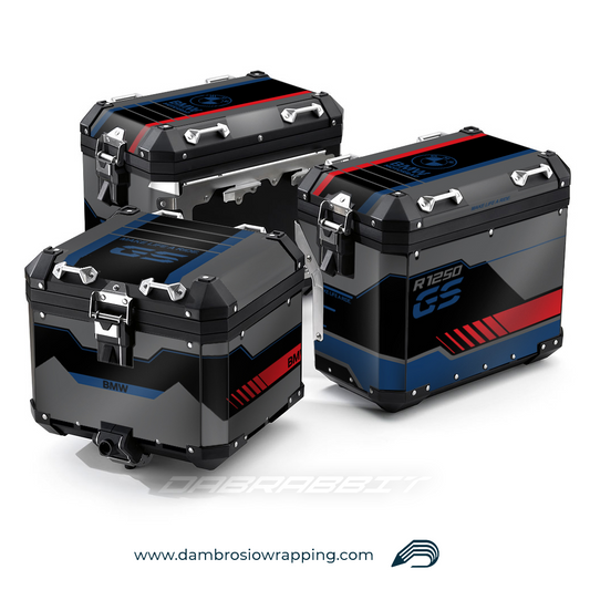 Kit Adesivi Borse / Valigie Box - BMW R 1250 1200 GS (MC-GBR)