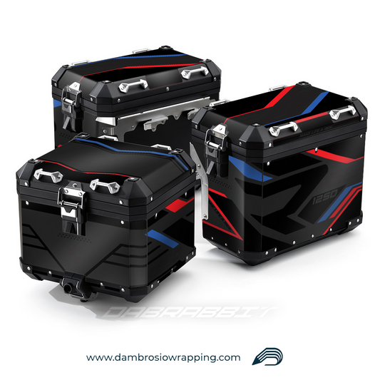 Kit Adesivi Borse / Valigie Box - BMW R 1250 1200 GS (RL-GBR)