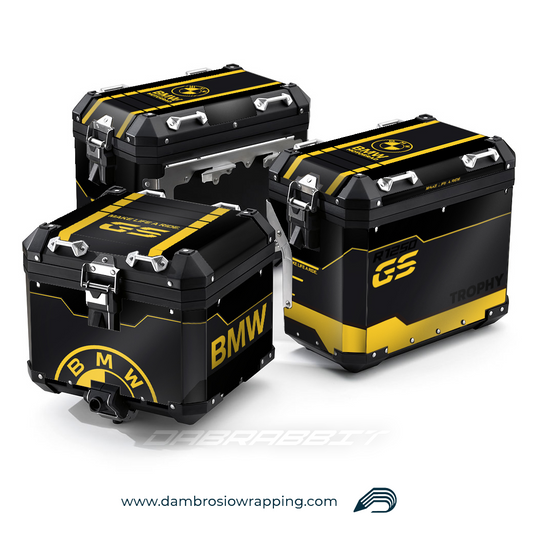 Kit Adesivi Borse / Valigie Box - BMW R 1250 1200 GS (SMP-Y)