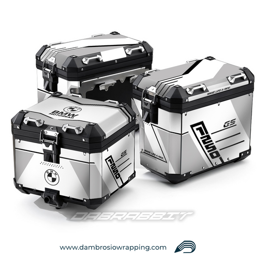 Kit Adesivi Borse / Valigie Box - BMW R 1250 1200 GS (TRP-WB)