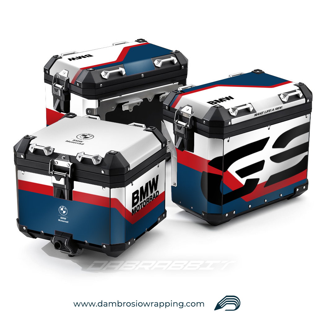 Kit Adesivi Borse / Valigie Box - BMW R 1250 1200 GS (BGS-WR)