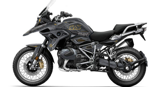 Kit Grafiche Adesivi Carene - BMW R1200/R1250GS (2017~2025) - (F15K-GY)