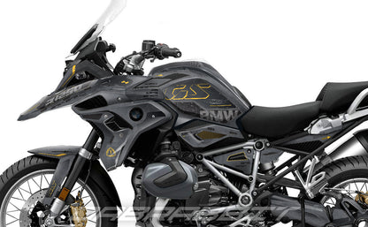 Kit Grafiche Adesivi Carene - BMW R1200/R1250GS (2017~2025) - (F15K-GY)