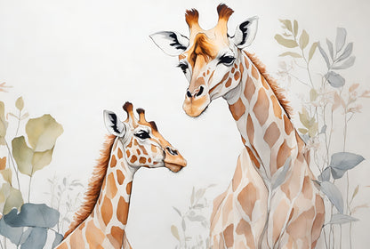 Carta da parati - Giraffa