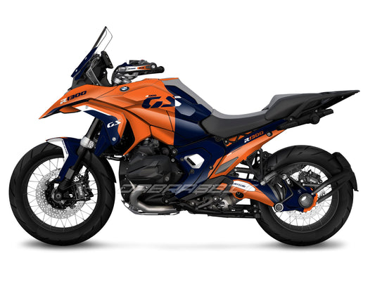 Kit Grafiche Adesivi Carene - BMW R1300GS (2024~) - (HF-ONW)