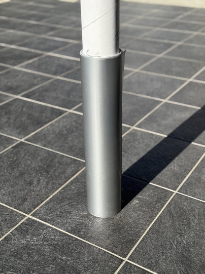 Fascia adesiva Grigio Argento Metalizzato - Linea di galleggiamento