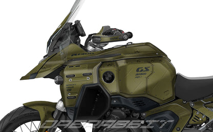 Kit Grafiche Adesivi Carene - BMW R1300GS ADV (2024~) - (TNK-K)