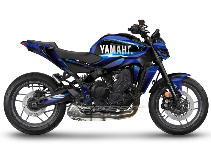 Kit Grafiche Adesivi Carene - Yamaha MT-09 / FZ-09 (2025) - (MWY-LBL)