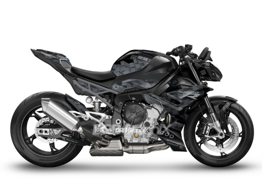 Kit Grafiche Adesivi Carene - BMW S1000R (2021-2024) - (SCRC-BB)