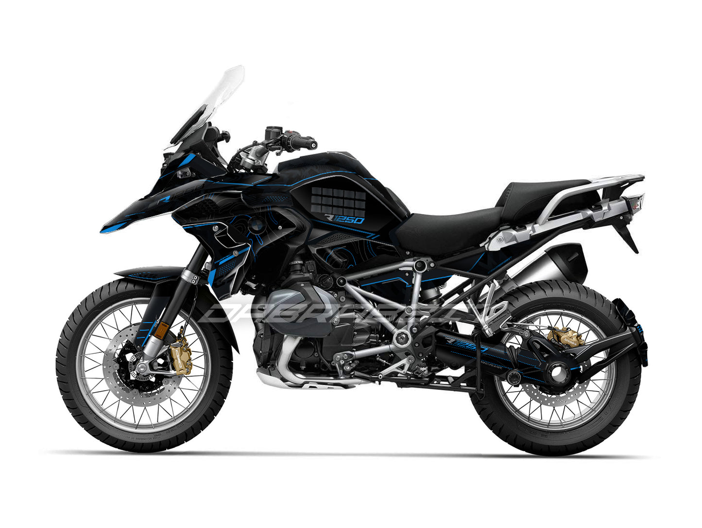 Kit Grafiche Adesivi Carene - BMW R1200/R1250GS (2017~2025) - (LR-LB)