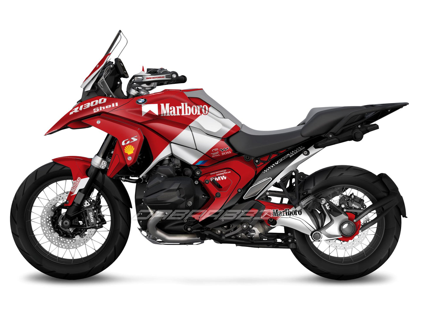 Fairing Graphics Kit - BMW R1300GS (2024~) - (MLB-R)