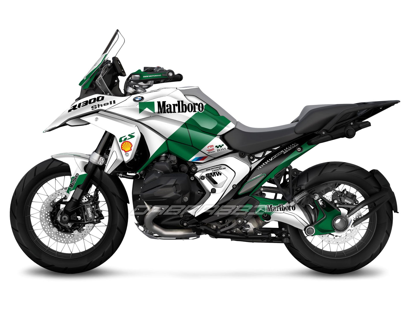 Kit Grafiche Adesivi Carene - BMW R1300GS (2024~) - (MLB-WG)