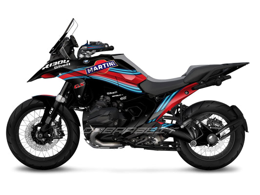 Kit Grafiche Adesivi Carene - BMW R1300GS (2024~) - (MTN-BB)