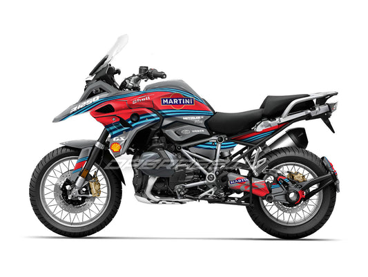 Kit Grafiche Adesivi Carene - BMW R1200/R1250GS (2017~2025) - (MTN-G)