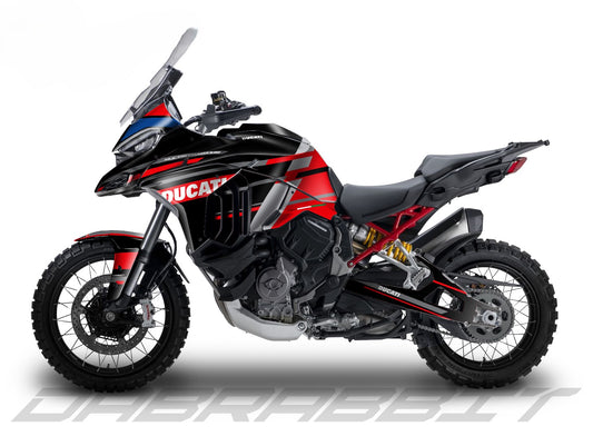 Kit Grafiche Adesivi Carene - Ducati Multistrada V4 S (2021~) - (CRS-B)
