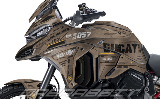 Kit Grafiche Adesivi Carene - Ducati Multistrada V4 S (2021~) - (F15K-D)