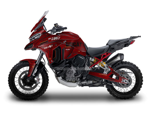 Kit Grafiche Adesivi Carene - Ducati Multistrada V4 S (2021~) - (F15K-R)