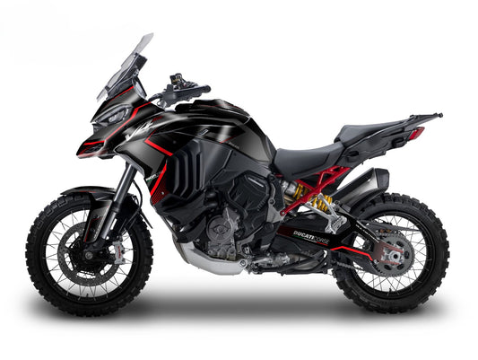 Kit Grafiche Adesivi Carene - Ducati Multistrada V4 S (2021~) - (RL-B)