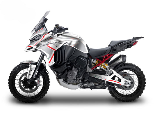Kit Grafiche Adesivi Carene - Ducati Multistrada V4 S (2021~) - (RL-W)