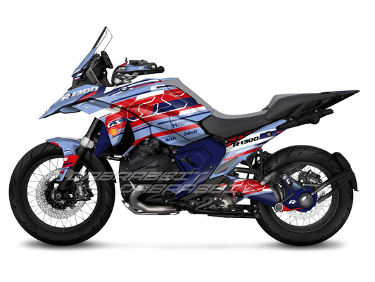Kit Grafiche Adesivi Carene - BMW R1300GS (2024~) - (NN-NR)